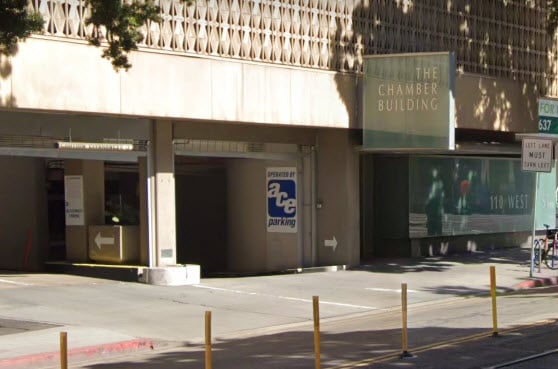 Google street view of The Chamber Building